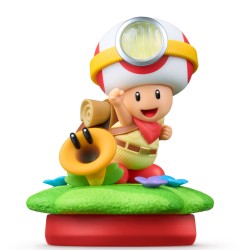 PREVENTA FIGURA AMIIBO CAPTAIN TOAD Y FLOR PARLANTE COLECCIÓN SUPER MARIO BROS WONDER VERSIÓN ESPAÑOLA GARANTÍA EUROPEA
