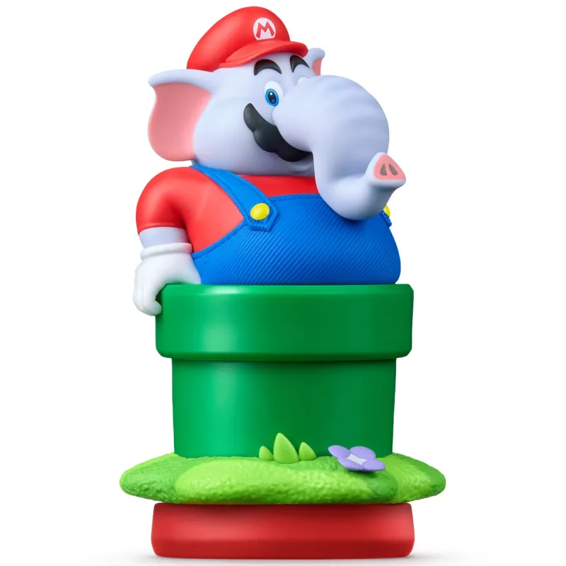 FIGURINE AMIIBO MARIO ÉLÉPHANT, COLLECTION SUPER MARIO BROS WONDER, VERSION ESPAGNOLE, GARANTIE EUROPÉENNE - The Shop Gamer