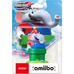 FIGURA AMIIBO MARIO ELEFANTE COLECCIÓN SUPER MARIO BROS WONDER VERSIÓN ESPAÑOLA GARANTÍA EUROPEA