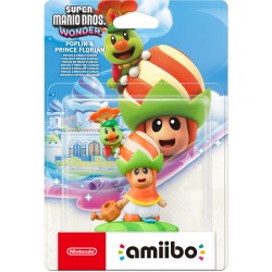 FIGURA AMIIBO POPLIN Y PRÍNCIPE FLORIAN COLECCIÓN SUPER MARIO BROS WONDER VERSIÓN ESPAÑOLA GARANTÍA EUROPEA