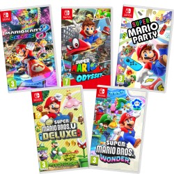 PROMOCIÓN MAR10 DAY 2026 ELIGE TU FAVORITO DE MARIO JUEGO FÍSICO NINTENDO SWITCH VERSIÓN ESPAÑOLA GARANTÍA EUROPEA EU WARRANTY