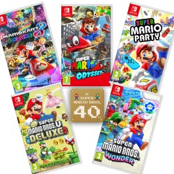 PROMOCIÓN MAR10 DAY 2026 ELIGE TU FAVORITO DE MARIO JUEGO FÍSICO NINTENDO SWITCH VERSIÓN ESPAÑOLA GARANTÍA EUROPEA EU WARRANTY