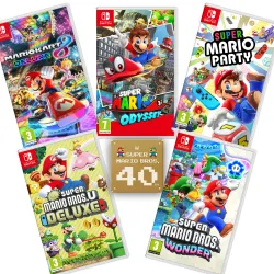 MAR10 DAY 2026 PROMOTION, CHOOSE YOUR FAVOURITE MARIO PHYSICAL GAME FOR NINTENDO SWITCH, SPANISH VERSION, EU WARRANTY - The Shop