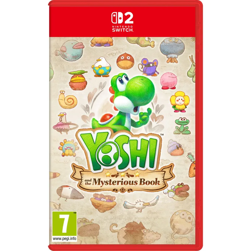 YOSHI AND THE MYSTERIOUS BOOK SWITCH 2, JOGO FÍSICO PARA SWITCH 2, VERSÃO ESPANHOLA, GARANTIA EUROPEIA - The Shop Gamer