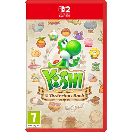 YOSHI AND THE MYSTERIOUS BOOK SWITCH 2 PHYSICAL GAME FOR SWITCH 2, SPANISH VERSION, EUROPEAN WARRANTY - The Shop Gamer