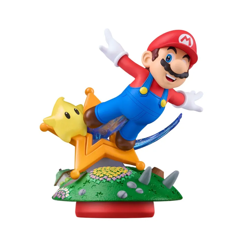 FIGURINE AMIIBO MARIO ET LUMA, COLLECTION SUPER MARIO GALAXY, VERSION ESPAGNOLE, GARANTIE EUROPÉENNE - The Shop Gamer