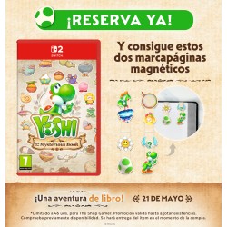 PREVENTA YOSHI AND THE MYSTERIOUS BOOK SWITCH 2 JUEGO FÍSICO PARA SWITCH2 VERSIÓN ESPAÑOLA GARANTÍA EUROPEA EUROPEAN WARRANTY