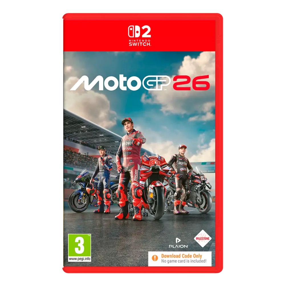 MOTOGP26 ELIGE TU VERSIÓN SWITCH2, PS5 PLAYSTATION 5 O NINTENDO SWITCH JUEGO FÍSICO VERSIÓN ESPAÑOLA GARANTÍA EUROPEA