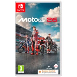 PREVENTA MOTOGP26 SWITCH CAJA CON CÓDIGO DE DESCARGA DIGITAL PARA NINTENDO SWITCH VERSIÓN ESPAÑOLA GARANTÍA EUROPEA EU WARRANTY