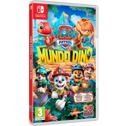 PAW PATROL MUNDO DINO SWITCH JUEGO FÍSICO DE LA PATRULLA CANINA PARA NINTENDO SWITCH VERSIÓN ESPAÑOLA GARANTÍA EUROPEA