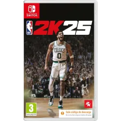 NBA 2K25 NINTENDO SWITCH CAIXA COM CÓDIGO DE DOWNLOAD, VERSÃO ESPANHOLA, GARANTIA EUROPEIA - The Shop Gamer