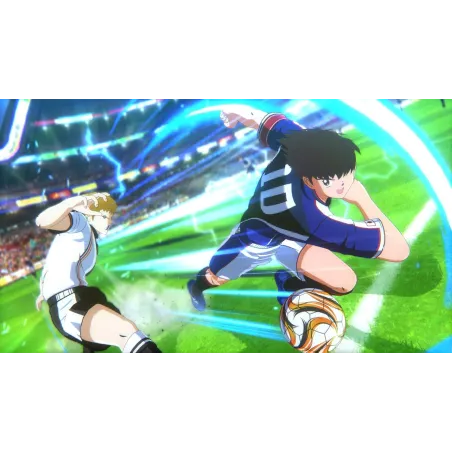 NINTENDO SWITCH LITE BLU + CAPTAIN TSUBASA: RISE OF NEW CHAMPIONS IN SCATOLA CODICE DOWNLOAD DIGITALE VERSIONE SPAGNOLA - The Sh