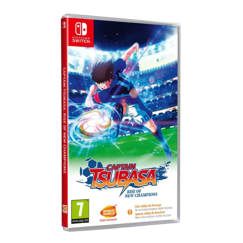 NINTENDO SWITCH LITE BLU + CAPTAIN TSUBASA: RISE OF NEW CHAMPIONS IN SCATOLA CODICE DOWNLOAD DIGITALE VERSIONE SPAGNOLA - The Sh