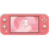NINTENDO SWITCH LITE CORALLO + JUST DANCE 25 IN SCATOLA CON CODICE DOWNLOAD DIGITALE GIOCO COMPLETO VERSIONE SPAGNOLA GARANZIA -