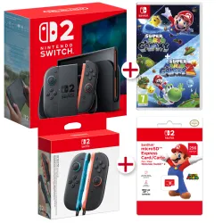 Nintendo Switch 2-console + SUPER MARIO GALAXY 1Y2 + JOYCON + MicroSD EXPRESS CARD, Spaanse versie, Europese garantie, - The Sho