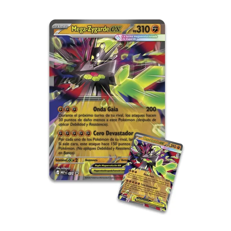 POKEMON JOGO DE CARTAS COLECIONÁVEIS COLEÇÃO PREMIUM MEGA-ZYGARDE EX POKEMON TCG - The Shop Gamer
