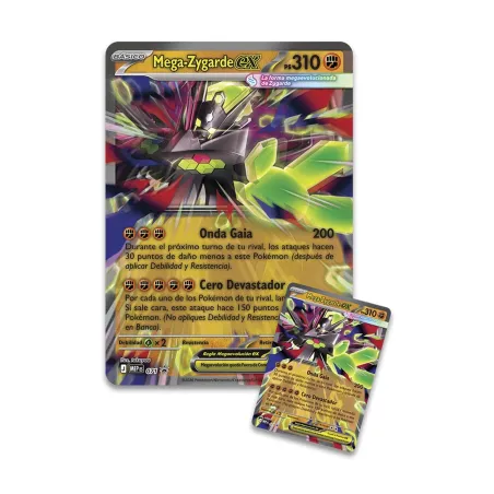 POKEMON JOGO DE CARTAS COLECIONÁVEIS COLEÇÃO PREMIUM MEGA-ZYGARDE EX POKEMON TCG - The Shop Gamer