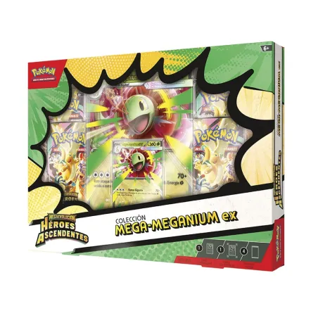 POKEMON JOGO DE CARTAS COLECIONÁVEIS COLEÇÃO MEGA-MEGANIUM EX MEGAEVOLUÇÃO HERÓIS ASCENDENTES POKEMON TCG POKEMON JCC - The Shop