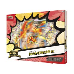 POKEMON JUEGO DE CARTAS COLECCIONABLES COLECCIÓN MEGA-EMBOAR EX MEGAEVOLUCIÓN HÉROES ASCENDENTES POKEMON TCG POKEMON JCC