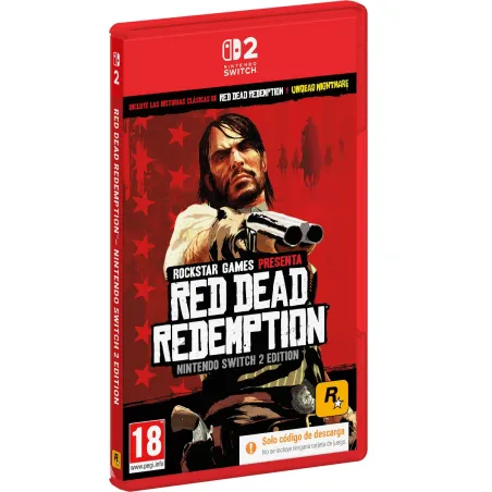 RED DEAD REDEMPTION SWITCH2 BOX, DOWNLOADCODE, KOMPLETTES DIGITALES SPIEL, NINTENDO SWITCH 2, SPANISCHE VERSION, EU-GARANTIE - T