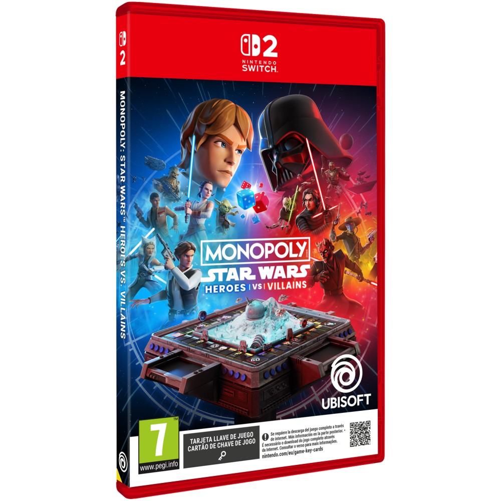PREVENTA MONOPOLY STAR WARS HEROES Vs VILLAINS ELIGE TU VERSIÓN SWITCH 2 SWITCH2 O NINTENDO SWITCH JUEGO FÍSICO VERSIÓN ESPAÑOLA