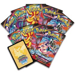 POKEMON JUEGO DE CARTAS COLECCIONABLES CAJA DE ENTRENADOR ÉLITE MEGA EVOLUCIÓN CAOS CRECIENTE POKEMON JCC TCG