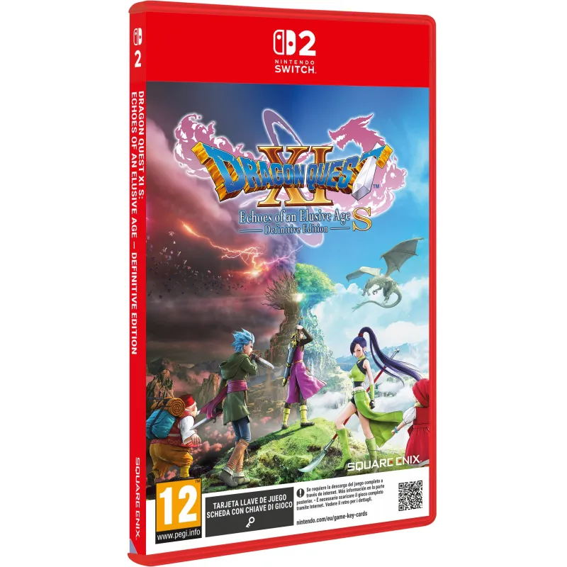 VOORBESTELLING DRAGON QUEST® XI S ECOS DE UN PASADO PERDIDO, DEFINITIEVE EDITIE SWITCH 2, SLEUTELKAART, SPAANSE VERSIE - The Sho