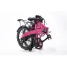 VÉLO ÉLECTRIQUE PLIABLE IBIZA RAINBOW PINK PANTHER LITTIUM ROSE AVEC BATTERIE DE 10,4 AH, ACCESSOIRES, GARANTIE EUROPÉENNE - The