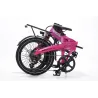 BICICLETTA ELETTRICA PIEGHEVOLE IBIZA RAINBOW PINK PANTHER LITTIUM, ROSA, BATTERIA 10,4 AH, ACCESSORI, GARANZIA EUROPEA - The Sh
