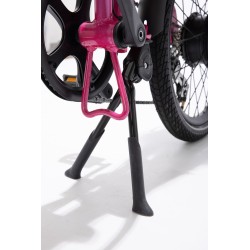 BICICLETA ELÉCTRICA PLEGABLE IBIZA RAINBOW PINK PANTHER LITTIUM COLOR ROSA CON BATERÍA DE 10,4 AH Y ACCESORIOS GARANTÍA EUROPEA