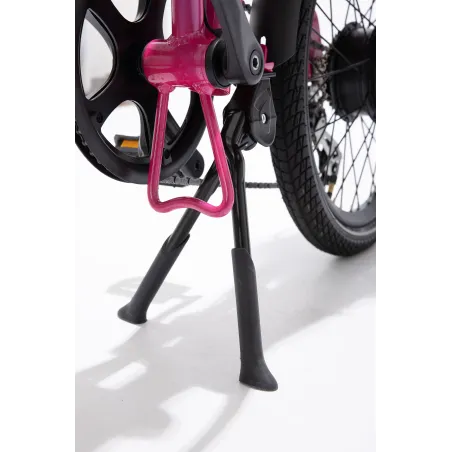 BICICLETTA ELETTRICA PIEGHEVOLE IBIZA RAINBOW PINK PANTHER LITTIUM, ROSA, BATTERIA 10,4 AH, ACCESSORI, GARANZIA EUROPEA - The Sh