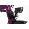 BICICLETA ELÉTRICA DOBRÁVEL IBIZA RAINBOW DEEP PURPLE, LÍTIO VIOLETA, BATERIA DE 10,4 AH, ACESSÓRIOS E GARANTIA EUROPEIA - The S