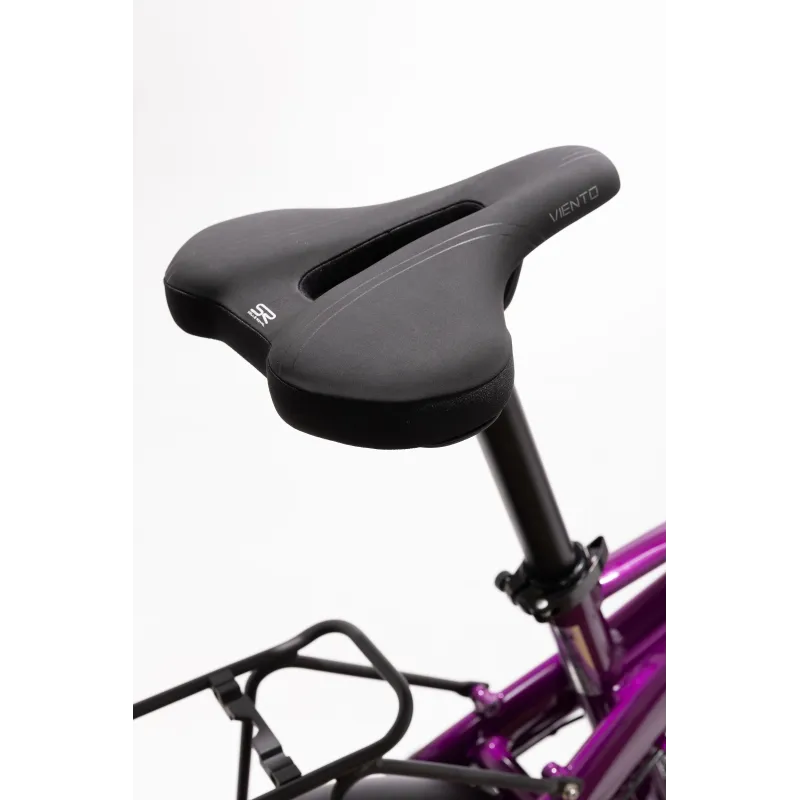 BICICLETA ELÉTRICA DOBRÁVEL IBIZA RAINBOW DEEP PURPLE, LÍTIO VIOLETA, BATERIA DE 10,4 AH, ACESSÓRIOS E GARANTIA EUROPEIA - The S