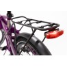 BICICLETA ELÉCTRICA PLEGABLE IBIZA RAINBOW DEEP PURPLE LITTIUM COLOR VIOLETA CON BATERÍA DE 10,4AH Y ACCESORIOS GARANTÍA EUROPEA