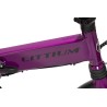 BICICLETA ELÉCTRICA PLEGABLE IBIZA RAINBOW DEEP PURPLE LITTIUM COLOR VIOLETA CON BATERÍA DE 10,4AH Y ACCESORIOS GARANTÍA EUROPEA