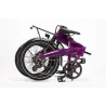 VÉLO ÉLECTRIQUE PLIABLE IBIZA RAINBOW DEEP PURPLE, LITHIUM VIOLET, BATTERIE 10,4 AH, ACCESSOIRES, GARANTIE EUROPÉENNE - The Shop