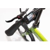 BICICLETA ELÉCTRICA PLEGABLE  IBIZA RAINBOW GREEN PEACE LITTIUM COLOR VERDE CON BATERÍA DE 10,4 AH Y ACCESORIOS GARANTÍA EUROPEA