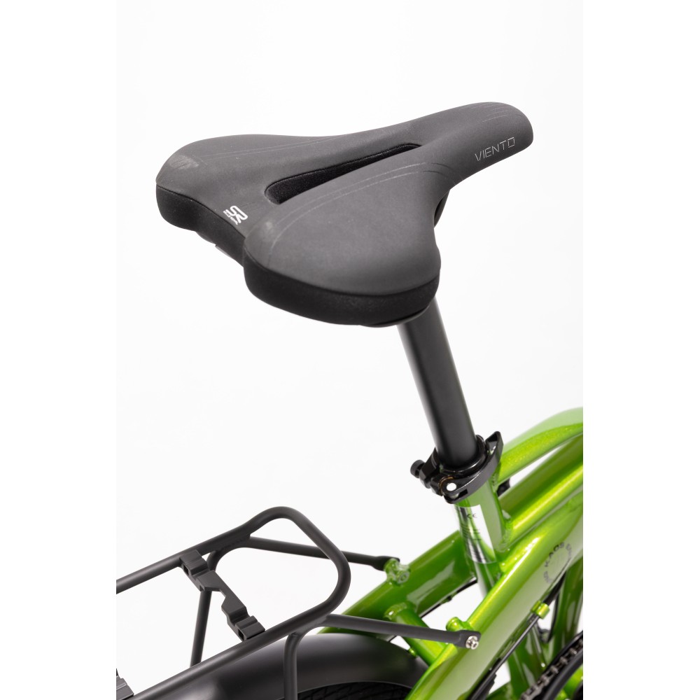 BICICLETA ELÉCTRICA PLEGABLE IBIZA RAINBOW GREEN PEACE LITTIUM COLOR VERDE CON BATERÍA DE 10,4 AH Y ACCESORIOS GARANTÍA EUROPEA