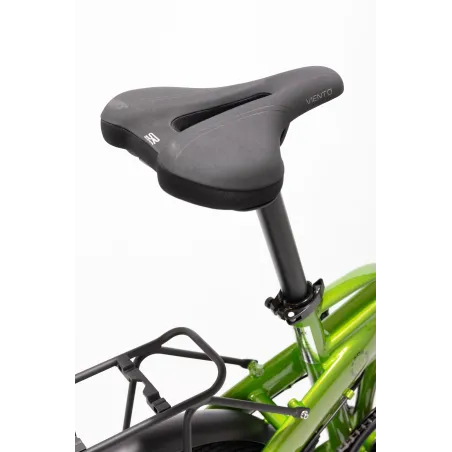 BICICLETA ELÉTRICA DOBRÁVEL IBIZA RAINBOW GREEN PEACE LITTIUM VERDE, COM BATERIA DE 10,4 AH, ACESSÓRIOS E GARANTIA EUROPEIA - Th