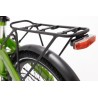 BICICLETA ELÉCTRICA PLEGABLE  IBIZA RAINBOW GREEN PEACE LITTIUM COLOR VERDE CON BATERÍA DE 10,4 AH Y ACCESORIOS GARANTÍA EUROPEA