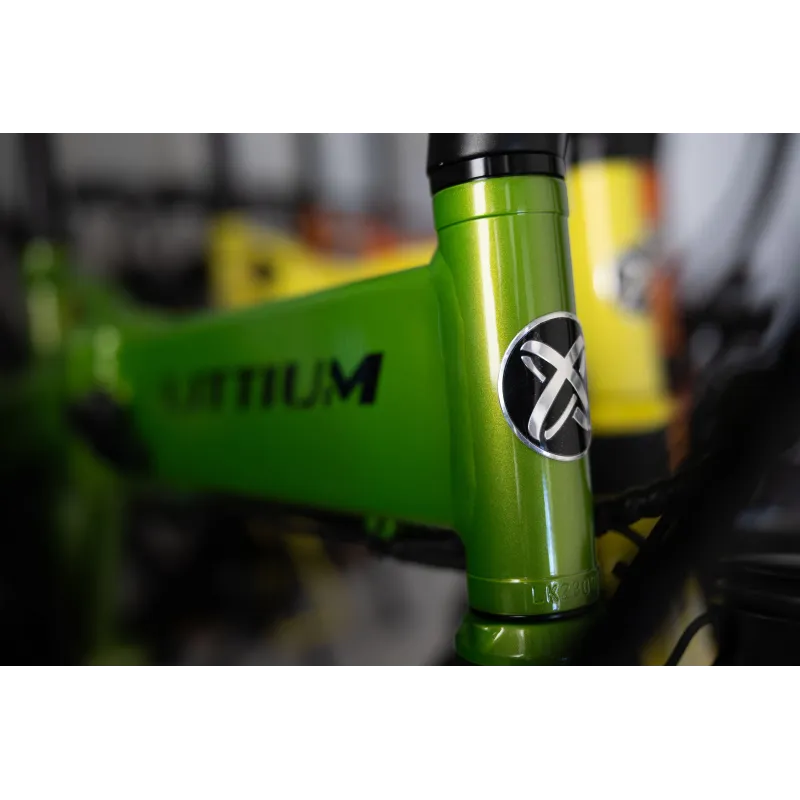 VÉLO ÉLECTRIQUE PLIABLE IBIZA RAINBOW GREEN PEACE LITTIUM, VERT, BATTERIE 10,4 AH, ACCESSOIRES, GARANTIE EUROPÉENNE - The Shop G