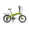 VÉLO ÉLECTRIQUE PLIANT IBIZA RAINBOW GREEN PEACE LITTIUM VERT, BATTERIE 10,4 AH, ACCESSOIRES, GARANTIE EUROPÉENNE - The Shop Gam