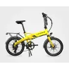 BICICLETA ELÉTRICA DOBRÁVEL IBIZA RAINBOW YELLOW STONE LITTIUM, AMARELA, COM BATERIA DE 10,4 AH, ACESSÓRIOS E GARANTIA UE - The 
