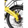 OPVOUWBARE ELEKTRISCHE FIETS IBIZA RAINBOW YELLOW STONE LITTIUM, GEEL, MET 10,4 AH-ACCU, ACCESSOIRES EN EU-GARANTIE - The Shop G
