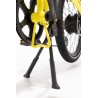 BICICLETA ELÉCTRICA PLEGABLE IBIZA RAINBOW YELLOW STONE LITTIUM COLOR AMARILLO CON BATERÍA DE 10,4 AH Y ACCESORIOS GARANTÍA EU