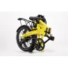 OPVOUWBARE ELEKTRISCHE FIETS IBIZA RAINBOW YELLOW STONE LITTIUM, GEEL, MET 10,4 AH-ACCU, ACCESSOIRES EN EU-GARANTIE - The Shop G