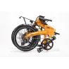 VÉLO ÉLECTRIQUE PLIANT IBIZA RAINBOW ORANGE JUICE LITTIUM ORANGE, BATTERIE 10,4 AH, ACCESSOIRES, GARANTIE UE - The Shop Gamer
