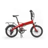 ELEKTRISCHE VOUWFIETS LITTIUM IBIZA RAINBOW RED CHILI, ROOD, 10,4 AH-ACCU, ACCESSOIRES, EUROPESE GARANTIE - The Shop Gamer