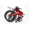 ELEKTRISCHE VOUWFIETS LITTIUM IBIZA RAINBOW RED CHILI, ROOD, 10,4 AH-ACCU, ACCESSOIRES, EUROPESE GARANTIE - The Shop Gamer