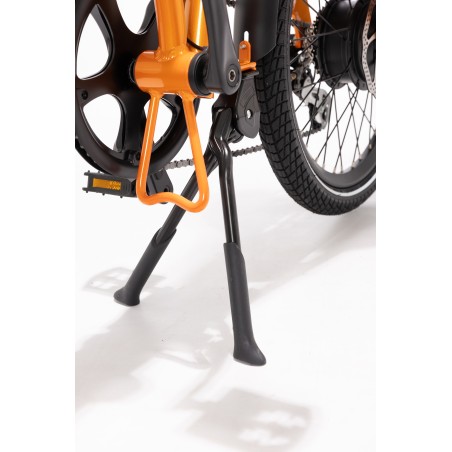 BICICLETA ELÉCTRICA PLEGABLE IBIZA RAINBOW ORANGE JUICE LITTIUM COLOR NARANJA CON BATERÍA DE 10,4 AH Y ACCESORIOS GARANTÍA EU